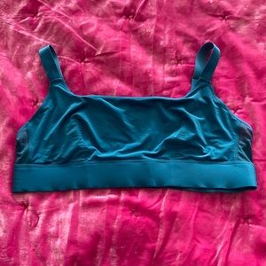 Parade Scoop Bralette Teal XXL Plus NWOT